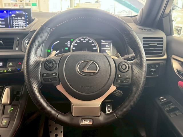 ＣＴ ＣＴ２００ｈ　Ｆスポーツ　ステアリングヒーター・ＴＶキャンセラー・ファブリックシート・シートヒーター・２１５／４５Ｒ１７・ブラックルーフ・アクセサリーコンセント・カードキー（23枚目）