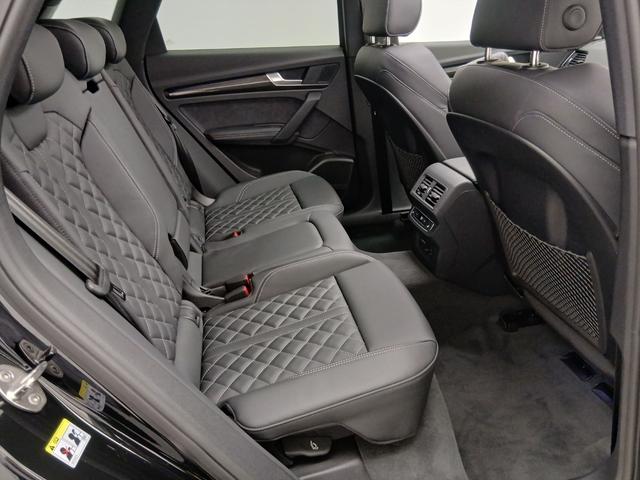 SQ5 ベースグレード レザーパッケージ パノラマサンルーフ アダプティブSスポーツエアサスペンション ブラック Audi rings & ブラックスタイリング プライバシーガラス コンフォートパッケージ(58枚目)