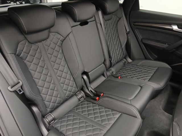 SQ5 ベースグレード レザーパッケージ パノラマサンルーフ アダプティブSスポーツエアサスペンション ブラック Audi rings & ブラックスタイリング プライバシーガラス コンフォートパッケージ(59枚目)