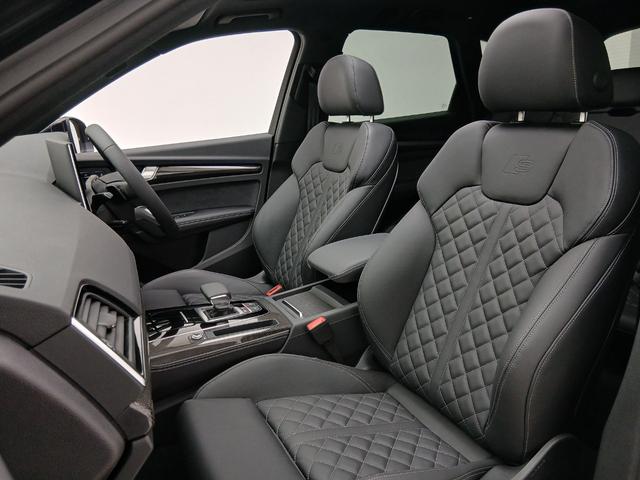 SQ5 ベースグレード レザーパッケージ パノラマサンルーフ アダプティブSスポーツエアサスペンション ブラック Audi rings & ブラックスタイリング プライバシーガラス コンフォートパッケージ(68枚目)
