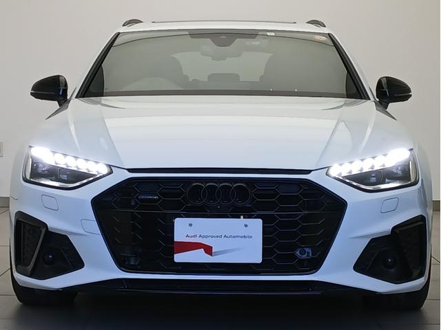 A4アバント 40TDIクワトロ Sライン パノラマサンルーフ コンフォートパッケージ ブラック Audi rings & ブラックスタイリングパッケージ TVチューナー プライバシーガラス S line plus パッケージ(2枚目)