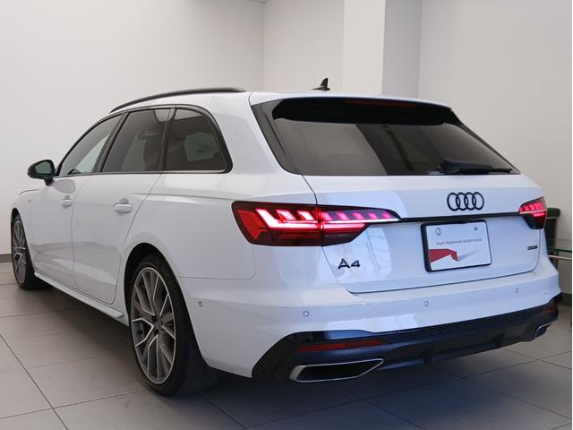 A4アバント 40TDIクワトロ Sライン パノラマサンルーフ コンフォートパッケージ ブラック Audi rings & ブラックスタイリングパッケージ TVチューナー プライバシーガラス S line plus パッケージ(21枚目)