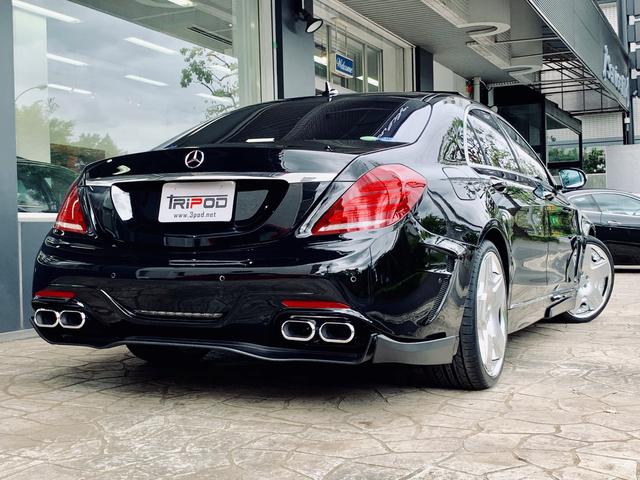 S550ロング 左H Lorinser カーボンフラップ(6枚目)