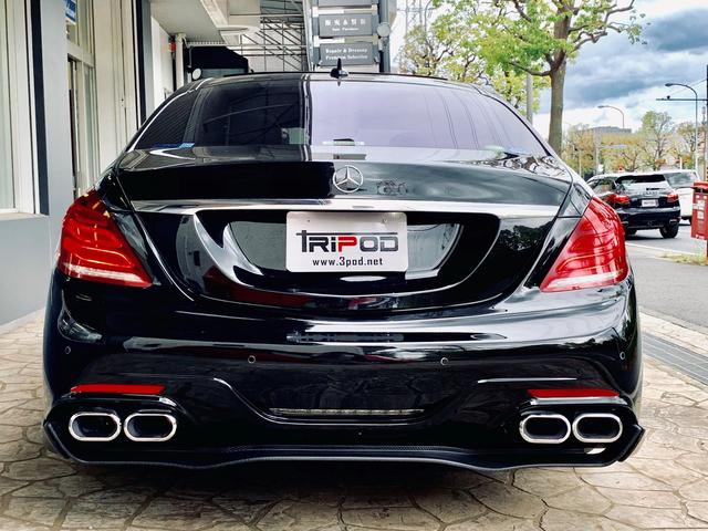 S550ロング 左H Lorinser カーボンフラップ(8枚目)