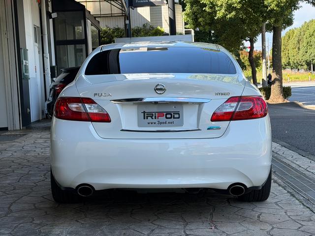 フーガハイブリッド ベースグレード　２０ＡＷ　ローダウン　ハーフレザーシート（6枚目）