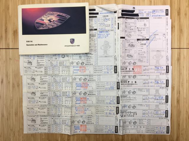 ボクスター 1オーナー 記録簿有 黒ハーフレザー 左H(3枚目)