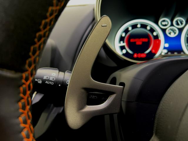 Ａ１１０ 　認定中古車保証　パドルシフト　純正１８インチアルミホイール　オレンジブレーキキャリパー　ＥＴＣ　プッシュスターター　スポーツモード　バックカメラ　純正ディスプレイ　ＦＯＣＡＬサウンド　ハーフレザー（57枚目）