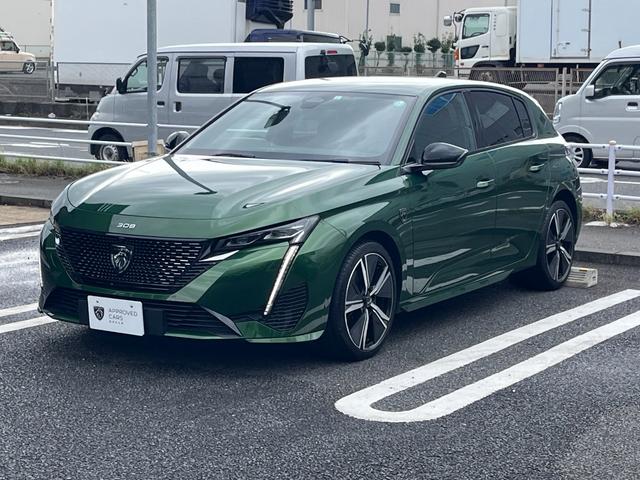 ３０８ ＧＴ　ブルーＨＤｉ　新車保証継承　コネクテッドナビ　ドラレコ　ＥＴＣ　カープレイ　アンドロイドオート　スマートキー　ＬＥＤヘッドライト　電動シート　シートヒーター　ＡＣＣ　レーンキープ　ブラインドスポット　純正１８ＡＷ（2枚目）