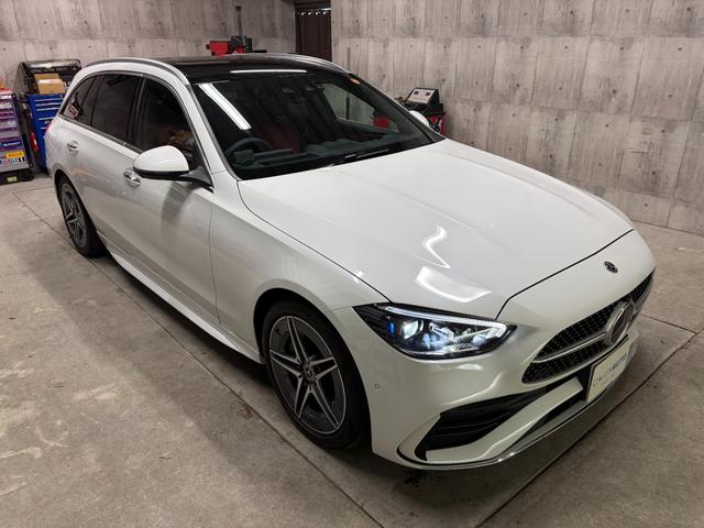 Ｃクラスステーションワゴン Ｃ２２０ｄステーションワゴンアバンギルドＡＭＧライＰ　１年保証　パノラミックスライディングルーフ　レザーエクスクルーシブパッケージ　ベーシックパッケージ（4枚目）