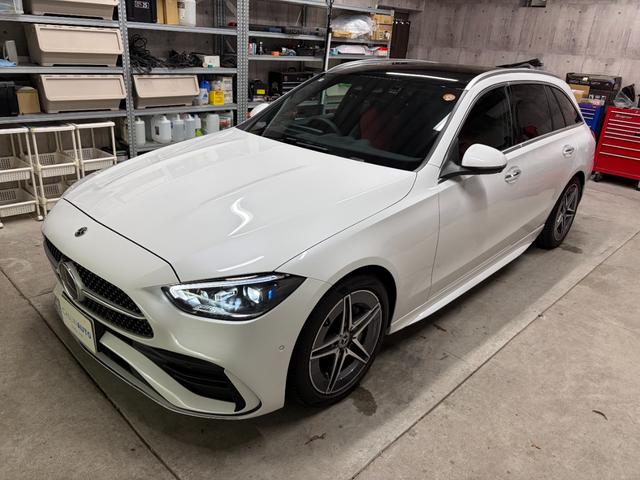 Ｃクラスステーションワゴン Ｃ２２０ｄステーションワゴンアバンギルドＡＭＧライＰ　１年保証　パノラミックスライディングルーフ　レザーエクスクルーシブパッケージ　ベーシックパッケージ（6枚目）