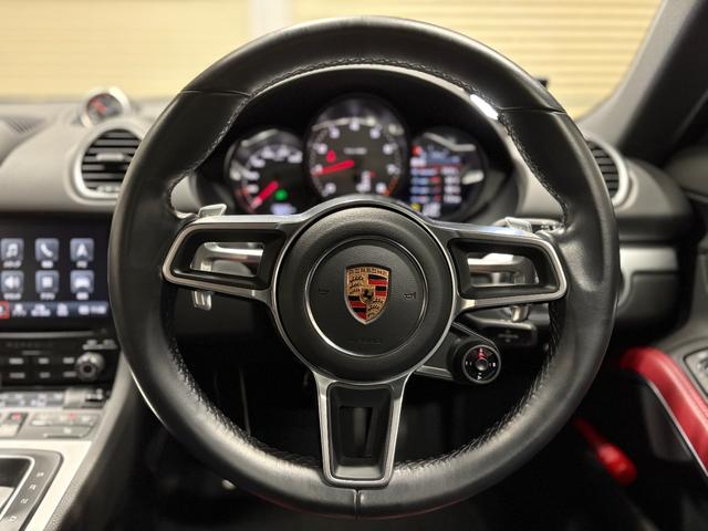 ７１８ケイマン ７１８ケイマンＳ　１年保証　ＰＤＬＳ　ＰＡＳＭ　レッド／クロレザーシート　スポーツクロノ　ドライブレコーダー　エントリードライブ（16枚目）