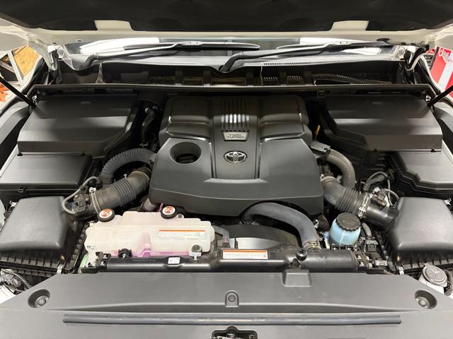 ランドクルーザー ZX 新車保証 リアエンターテイメント クールボックス 空気圧警報システム ブラックルーフレール Tコネクトナビ(35枚目)
