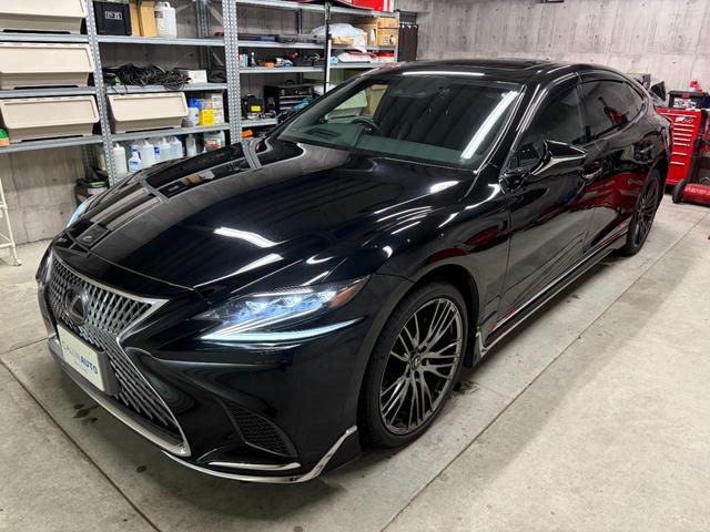 LS LS500h エグゼクティブ 1年保証 サンルーフ リアエンターテイメント マークレビンソン OP21インチAW リフレッシュシート デジタルインナーミラー 360カメラ HUD 黒革 シートヒーター&クーラー パワートランク(6枚目)