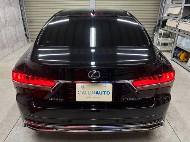 LS LS500h エグゼクティブ 1年保証 サンルーフ リアエンターテイメント マークレビンソン OP21インチAW リフレッシュシート デジタルインナーミラー 360カメラ HUD 黒革 シートヒーター&クーラー パワートランク(8枚目)