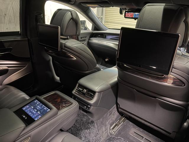 LS LS500h エグゼクティブ 1年保証 サンルーフ リアエンターテイメント マークレビンソン OP21インチAW リフレッシュシート デジタルインナーミラー 360カメラ HUD 黒革 シートヒーター&クーラー パワートランク(27枚目)