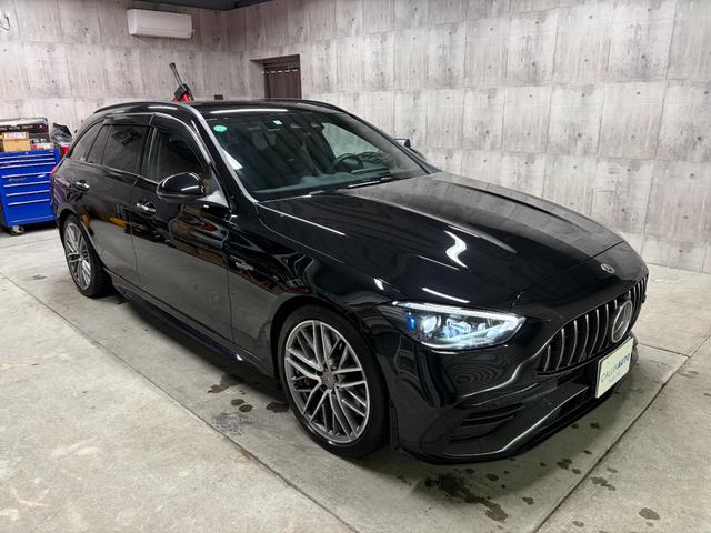 Cクラスステーションワゴン C43 4マチック 新車保証 左ハンドル パノラミックルーフ 360カメラ ARナビ ブルメスター3Dオーディオ レーダーセーフティ デジタルライト(4枚目)
