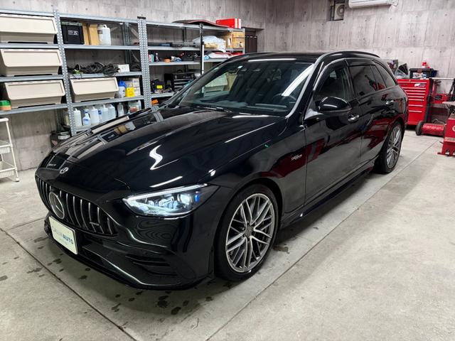 Cクラスステーションワゴン C43 4マチック 新車保証 左ハンドル パノラミックルーフ 360カメラ ARナビ ブルメスター3Dオーディオ レーダーセーフティ デジタルライト(6枚目)
