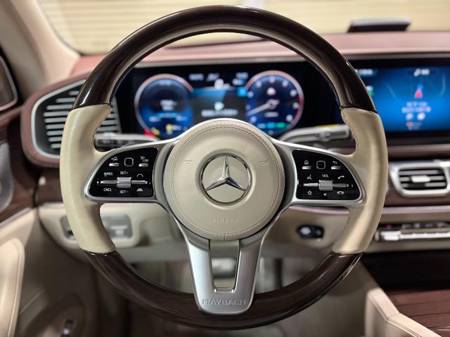 GLS GLS600 4マチック 1年保証 マホガニーブラウンナッパレザー ブラウンウォールナット 後席左右独立シート クーリングボックス 専用シャンパングラス格納 リアエンターテイメント ブルメスター3Dサラウンド 360カメラ(16枚目)