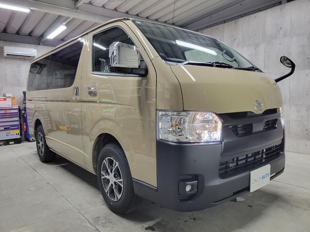 ハイエースバン ロングスーパーＧＬ　新車保証　アースカラーパッケージ　両側パワースライドドア　デジタルインナーミラー　クリアランスソナー（4枚目）