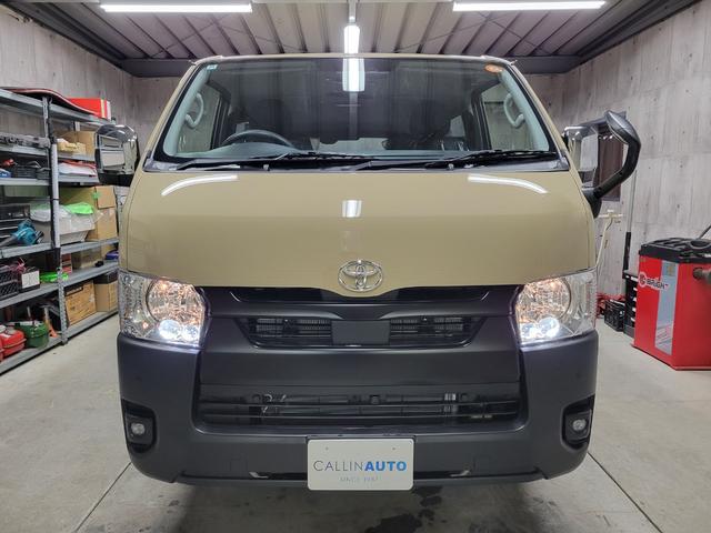 ハイエースバン ロングスーパーＧＬ　新車保証　アースカラーパッケージ　両側パワースライドドア　デジタルインナーミラー　クリアランスソナー（5枚目）
