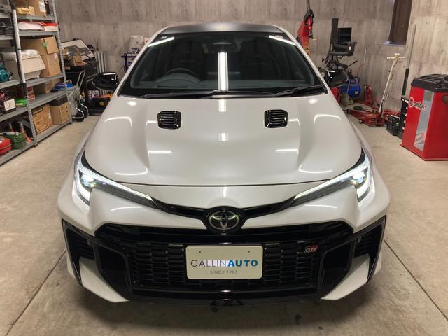 ＧＲカローラ ＲＺ　新車保証　ＡＴ　純正８インチディスプレイ　純正ナビ　フルセグＴＶ　バックカメラ　ＯＰシート　ステアリングヒーター　ＯＰサブラジエーター　カーボンルーフ（5枚目）