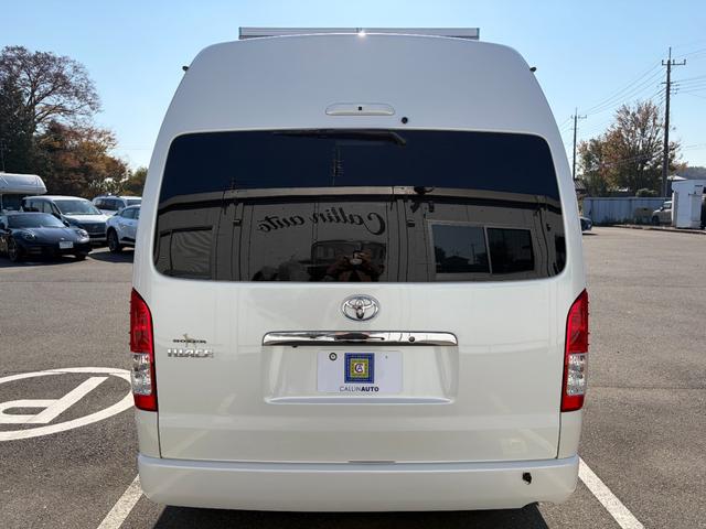 ハイエースバン ＳロングＤＸ　ＧＬパッケージ　キャンピング　１年保証　キャンピング仕様　ソーラーパネル　ＢＯＸＥＲ　外部充電インバーター　ワイドＴＶ　パワースライド　セーフティセンス（8枚目）