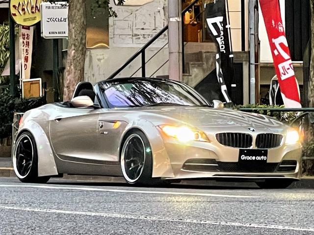 Ｚ４ ｓＤｒｉｖｅ２３ｉ・ＳＥ・社外ワイドオーバーフェンダー・　ＷＯＲＫエモーション１８ｉｎｃ・ディープコンケイブ・ＸＹＺ車高調・フロントスポイラー・デジタルインナーミラー・社外ナビ・ＴＶ・オートライト・オートＡＣ・ＥＴＣ・キーレス・電動オープン・禁煙・整備記録簿（43枚目）