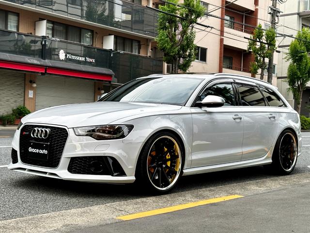 ＲＳ６アバント ハイパーフォージド２１ｉｎｃ・ＫＷ車高調・ＲＥＭＵＳマフラー　・Ｋ＆Ｎエアクリーナー・ＲＥＶＯ　ＳＴＡＧＥ２　７００ＰＳ（ＥＣＵチューン）・キャリパー塗装・パノラマサンルーフ・アダプティブドライブアシスト・サイドアシスト・電動ゲート・ナビ・Ｂｌｕｅｔｏｏｔｈ接続（29枚目）