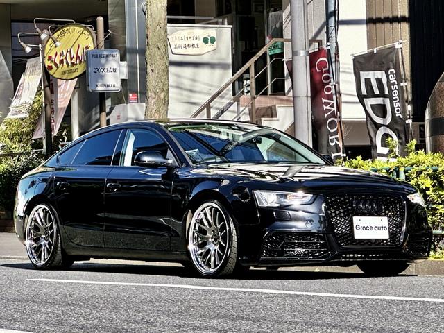 ２．０ＴＦＳＩクワトロ・正規Ｄ車・ＲＳ仕様・ＳＳＲ２０ｉｎｃ　・ローダウン・エンブレムブラック塗装・ナビ・ＴＶ・Ｂｌｕｅｔｏｏｔｈ接続・前後カメラ・社外ミラーモニター・黒革・シートヒーター・ＨＩＤ・ドライブレコーダー・ＥＴＣ・ＳＳＲ　ＥＸＥＣＵＴＯＲ　ＣＶ０２(35枚目)