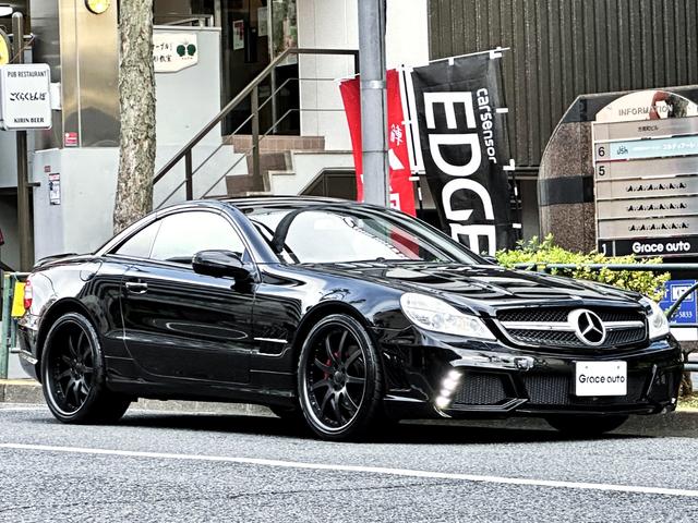 ＳＬ ＳＬ３５０・ハイパーフォージド２０ＡＷ・ＷＡＬＤエアロ・黒革　・エアスカーフ・シートヒーター・ナビ・ＴＶ・Ｂカメラ・パークトロニックセンサー・電動トランク・ＰＵＳＨスタート・ＨＩＤ・ＧＰＳレーダー・ＥＴＣ・ＷＡＬＤマフラー・ホイールＮＥＷペイント・右Ｈ・正規Ｄ車（31枚目）