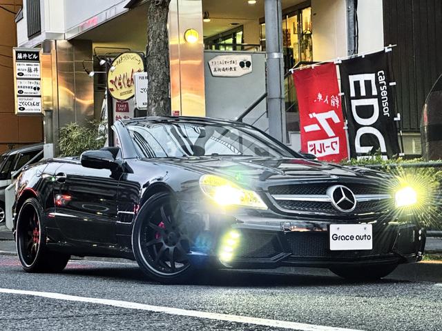 ＳＬ ＳＬ３５０・ハイパーフォージド２０ＡＷ・ＷＡＬＤエアロ・黒革　・エアスカーフ・シートヒーター・ナビ・ＴＶ・Ｂカメラ・パークトロニックセンサー・電動トランク・ＰＵＳＨスタート・ＨＩＤ・ＧＰＳレーダー・ＥＴＣ・ＷＡＬＤマフラー・ホイールＮＥＷペイント・右Ｈ・正規Ｄ車（34枚目）