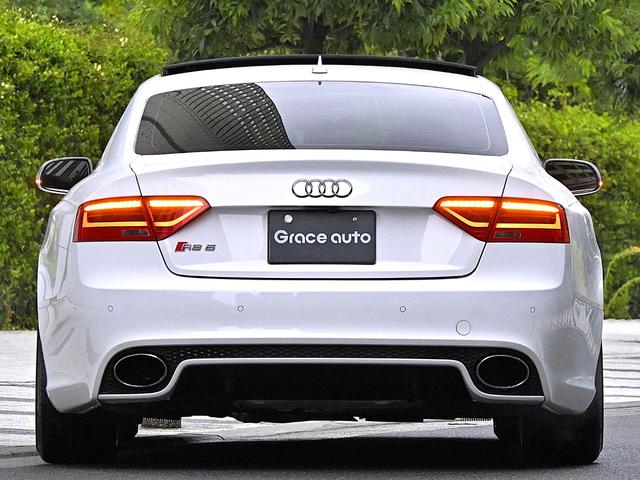 ＲＳ５ 後期型・ＫＷ車高調・記録簿・サンルーフ・カーボン内装パネル・　２０ＡＷ・アダプティブクルーズ・サイドアシスト・レーンキープ・バング＆オルフセン・黒革・ナビ・ＴＶ・Ｂｌｕｅｔｏｏｔｈ・Ｂカメラ・障害物センサー・ドラレコ・レーダー・２０１４年モデル（２０１３年登録）（6枚目）