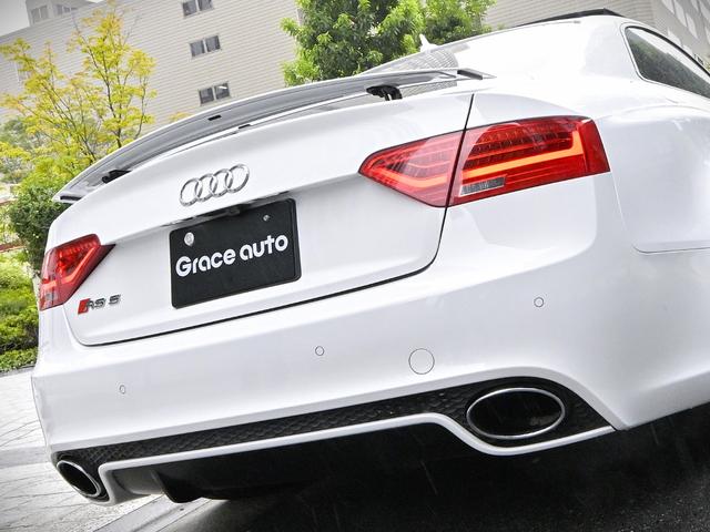 ＲＳ５ 後期型・ＫＷ車高調・記録簿・サンルーフ・カーボン内装パネル・　２０ＡＷ・アダプティブクルーズ・サイドアシスト・レーンキープ・バング＆オルフセン・黒革・ナビ・ＴＶ・Ｂｌｕｅｔｏｏｔｈ・Ｂカメラ・障害物センサー・ドラレコ・レーダー・２０１４年モデル（２０１３年登録）（34枚目）