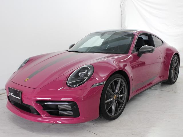 911 911カレラT 右H/7MT/スポーツデザインPKG/カーボンルーフ/カーボンフルバケシート/Rアクスルステア/PDLSプラス/Race-Tex-GTスポーツステア&ルーフライニング/ロゴエンボスコンソール/デカール(6枚目)