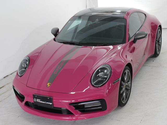 911 911カレラT 右H/7MT/スポーツデザインPKG/カーボンルーフ/カーボンフルバケシート/Rアクスルステア/PDLSプラス/Race-Tex-GTスポーツステア&ルーフライニング/ロゴエンボスコンソール/デカール(12枚目)