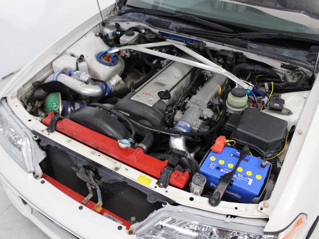 マークII ツアラーV 5MT換装公認/純正エアロ/TOMEIタービン/HKS製VカムEXカム・レーシングサクションKIT・IC・ブローオフバルブ/SARD製フューエルP・550ccインジェクター/エキマニ/HKSマフラー(56枚目)