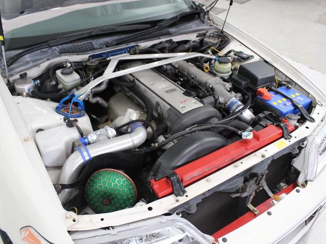 マークII ツアラーV 5MT換装公認/純正エアロ/TOMEIタービン/HKS製VカムEXカム・レーシングサクションKIT・IC・ブローオフバルブ/SARD製フューエルP・550ccインジェクター/エキマニ/HKSマフラー(57枚目)