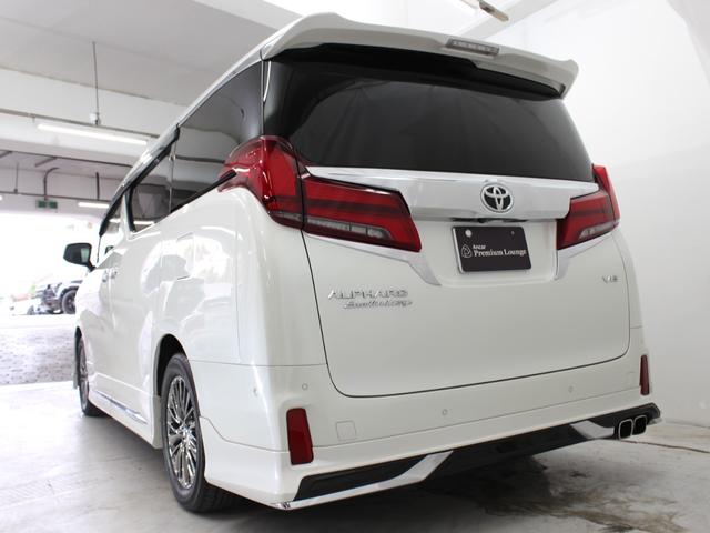 アルファード 3.5エグゼクティブラウンジS ベージュ革/モデリスタエアロ/ツインパノラマSR/JBLサウンド/Rフリップダウンモニター/デジタルインナーミラー/LED3眼ライト/両側パワスラ/衝突軽減B/ACC/LDA/BSM/BTオーディオ(10枚目)