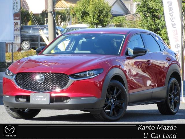 マツダ ＣＸ－３０ ２．０　２０Ｓ　ブラックトーンエディション　４ＷＤ　地デジ　３６０°モニター　試乗車　ＡＬＨ　ＭＲＣＣ　パーキングセンサー　車線逸脱警報装置　レーンキープアシスト　電動リアゲート　パワーシート　シートヒーター　禁煙車　Ｂｌｕｅｔｏｏｔｈ　フルセグ　禁煙