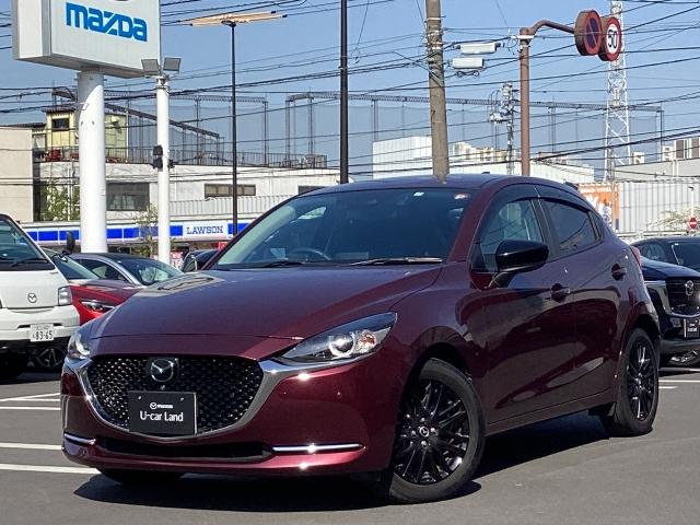 ＭＡＺＤＡ２ １．５　１５Ｓ　ブラック　トーン　エディション　マツコネナビ　３６０度モニター　ＡＬＨ　ＭＲＣＣ　ＣＤ　ＤＶＤ　ＴＶ　シートヒーター　ドライブレコーダー　アドバンストＳＣＢＳ　ＢＳＭ　レーンキープアシスト　パーキングセンサー　１オーナー　ＤＶＤ再生（1枚目）