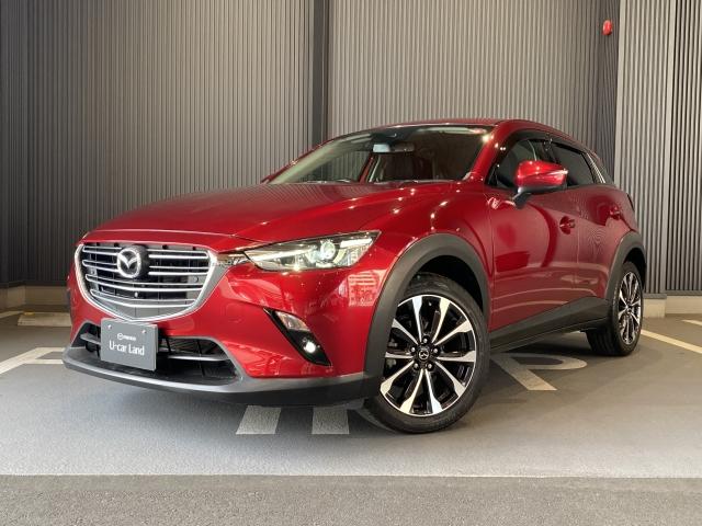 マツダ ＣＸ－３ ２．０　２０Ｓ　３６０°ビューモニター＋フロントパーキングセンサー　ハイビームコントロールシステム　マツダコネクトナビ　ＣＤ／ＤＶＤ＋地デジチューナー　フルセグ　１オーナー　ＬＥＤ　禁煙車　ＤＶＤ　バックカメラ　ＢＴ