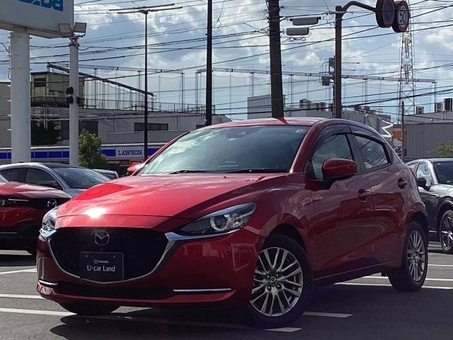 ＭＡＺＤＡ２ １．５　ＸＤ　ホワイト　コンフォート　ディーゼルターボ　マツコネナビ　３６０度モニター　ＥＴＣ　ドライブレコーダー２カメラ　ＭＲＣＣ　ＡＬＨ　アドバンストＳＣＢＳ　ＢＳＭ　レーンキープ　カープレイ　シートヒーター　１オーナー　ＥＴＣ　禁煙車　ターボ　全周囲（1枚目）