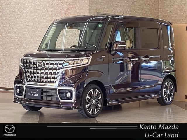 フレアワゴンカスタムスタイル(マツダ) ６６０　カスタムスタイル　ハイブリッド　ＸＴ　１オーナー　ＬＥＤ　フルセグ 中古車画像