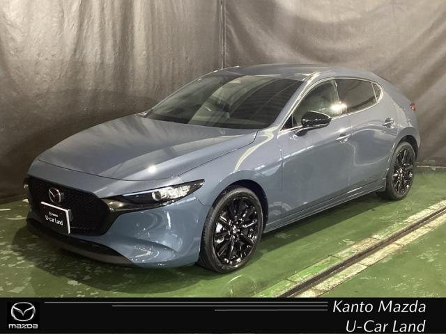 ＭＡＺＤＡ３ファストバック １．５　１５Ｓ　ブラックトーンエディション　キーレス　パーキングセンサー　衝突被害軽減ブレーキ　１オーナー　地デジチューナー　ＬＥＤヘッド　スマートキー　レーダークルーズコントロール　ＥＴＣ　車線逸脱　３６０度ビューモニター（1枚目）