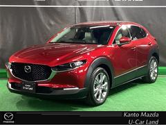 CX-30 2.0 20S Lパッケージ 全周囲カメラ ETC 2カメラドラレコ スマートブレーキ Bluetooth対応 LKAS 本革シート 地デジ クリソナ アドバンストキー DVD ナビTV Dレコ 横滑り防止装置 LEDヘッドライト 中古車画像