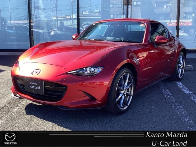 ロードスターＲＦ(マツダ) ２．０　Ｓ　当社下取　ワンオーナー　６ＭＴ　ＥＴＣ　シートヒーター　ＬＥＤヘッドライト　純正アルミペダルセット　アップルカープレイ　アンドロイドオート　ＬＫＡ　ＢＴオーディオ　定期点検記録簿　ＤＳＣ　ＵＳＢ接続 中古車画像