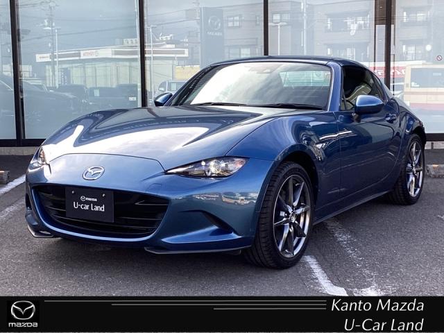 ロードスターＲＦ(マツダ) ２．０　Ｓ　６速マニュアル　ｉ−ｓｔｏｐ　純正バックモニター　シートヒーター　ＣＤ／ＤＶＤプレイヤー　Ｂｌｕｅｔｏｏｔｈ対応オーディオ　ＢＴオーディオ　定期点検記録簿　ＤＳＣ　ＵＳＢ接続　フルセグＴＶ　ＤＶＤ 中古車画像