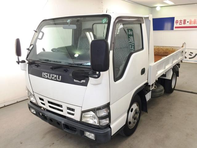 いすゞ エルフトラック ダンプ ２ｔの中古車 車体価格230 8万円 05 平成17 年式 走行1 6万キロ 車体色ホワイト 愛知県名古屋市中川区富田町千音寺東福正４８４５ 株式会社 山勝の在庫 グーネット中古車