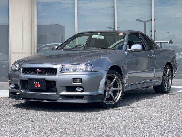 スカイライン ＧＴ－Ｒ　Ｍスペック　ユーザー買取車・本革シート・シートヒータ・純正ＡＷ・記録簿・ＮＩＳＭＯクラッチディスク、カバー（1枚目）