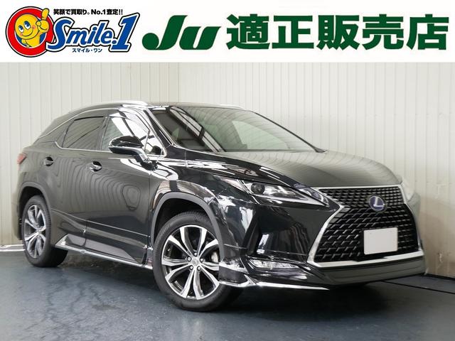 ＲＸ４５０ｈ　ＡＷＤ　純正ナビ・フルセグ・サイド＆Ｂモニター・Ｂｌｕｅｔｏｏｔｈ・ＥＴＣ２．０・パノラマルーフ・プリクラ・Ｒクルコン・ＬＴＡ・ＢＳＭ・ＨＵＤ・Ａハイビーム・クリアランスＳ・Ｐバックドア・モデリスタフルエアロ